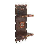 Wooden Wall Hanging Two Shelf