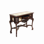 Wooden Console Table With Dhokra Art