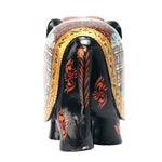 Wooden Elephant With Painted
