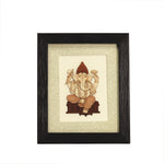 Wooden Photo Frame Ganesha