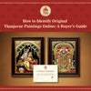 How to Identify Original Thanjavur Paintings Online: A Buyer’s Guide