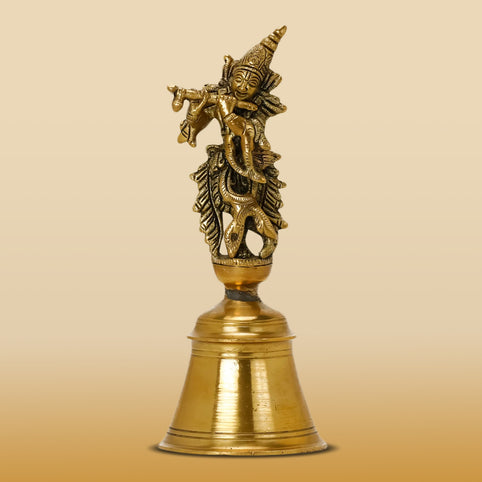 Lord Krishna Hand Bell