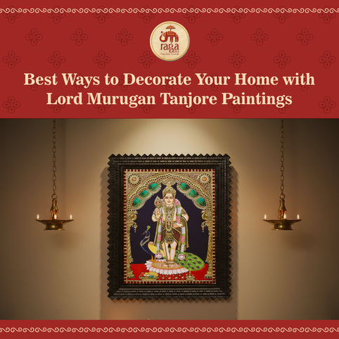Best Ways to Decorate Your Home with Lord Murugan Tanjore Paintings