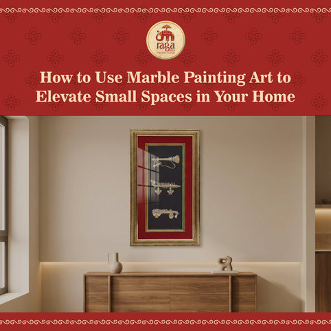 How to Use Marble Painting Art to Elevate Small Spaces in Your Home