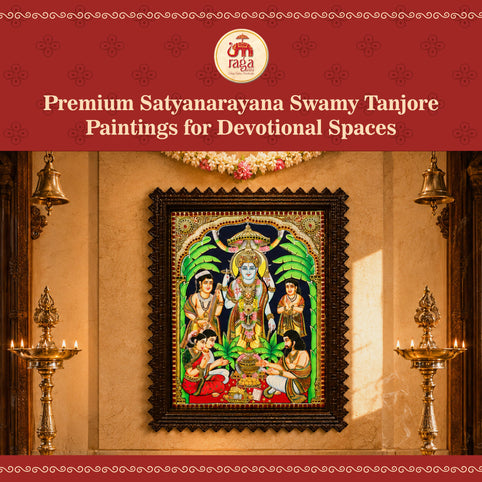 Sri Satyanarayana Tanjore Painting