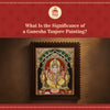 Ganesha Tanjore Painting