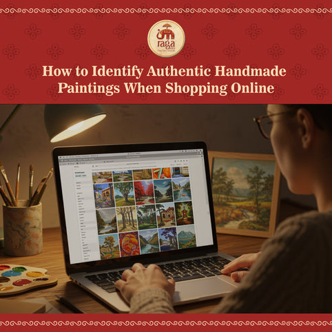 How to Identify Authentic Handmade Paintings When Shopping Online