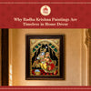 radha krishna old paintings