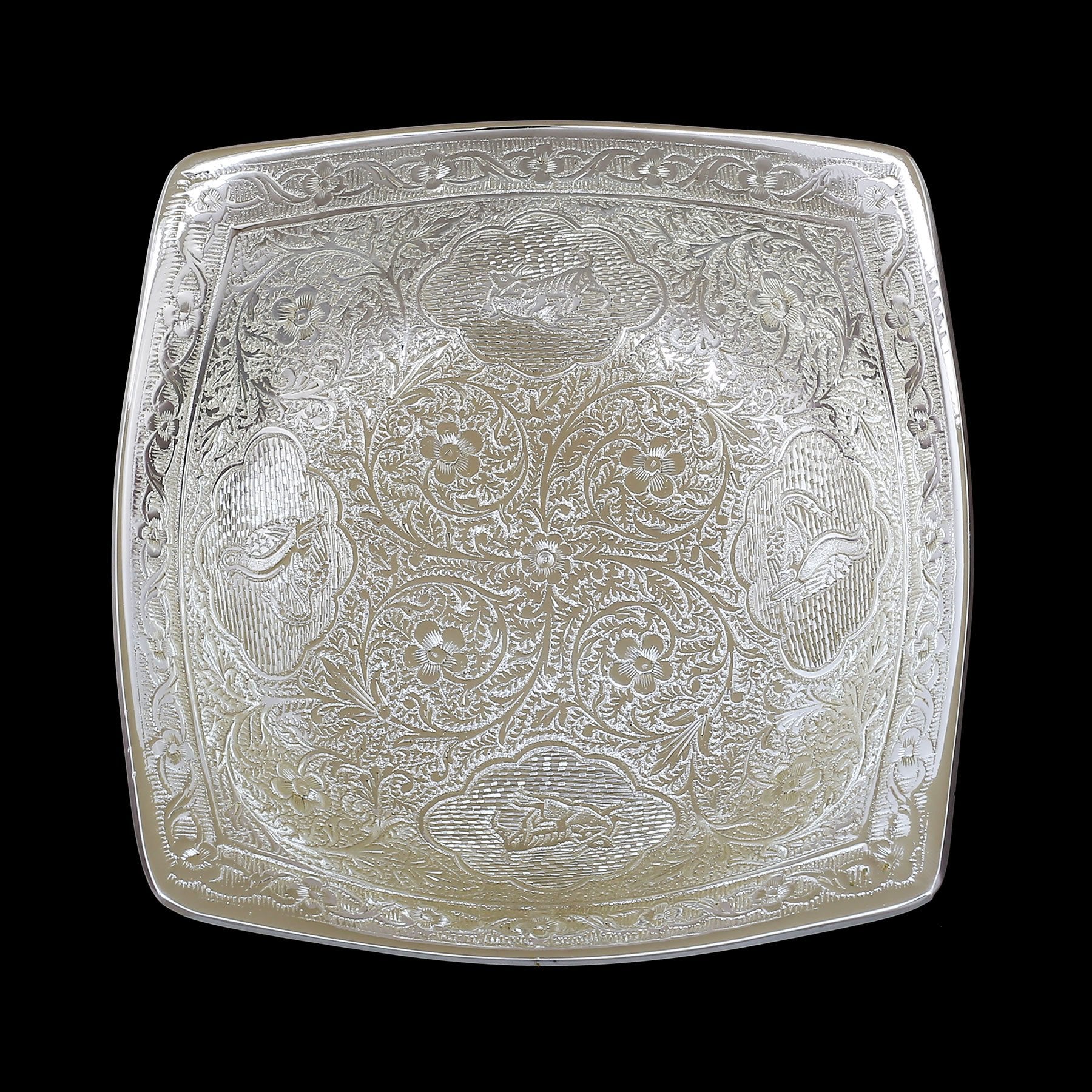 Silver Plated Brass