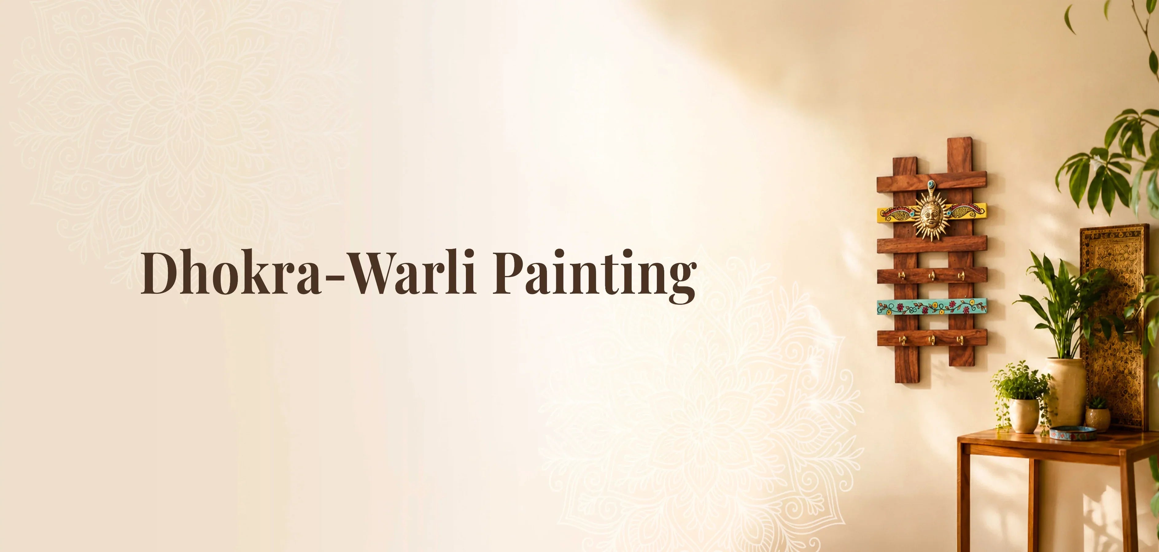 Authentic Dhokra Warli Painting