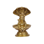 Brass Shivalinga with Snake