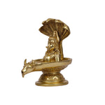 Brass Shivalinga with Snake