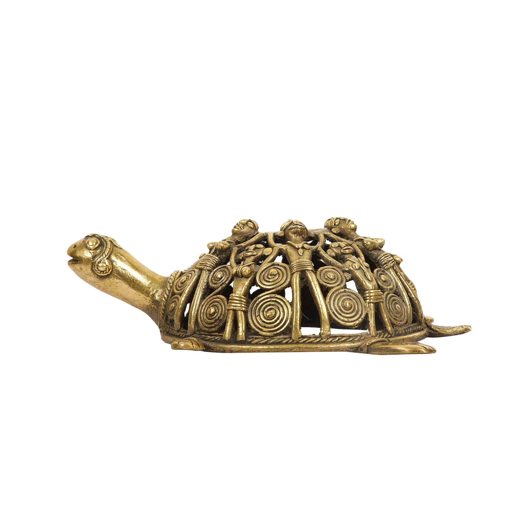 BRASS FIGURER  TORTOISE  BIG