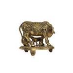 BRASS 6 IN COW AND CALF