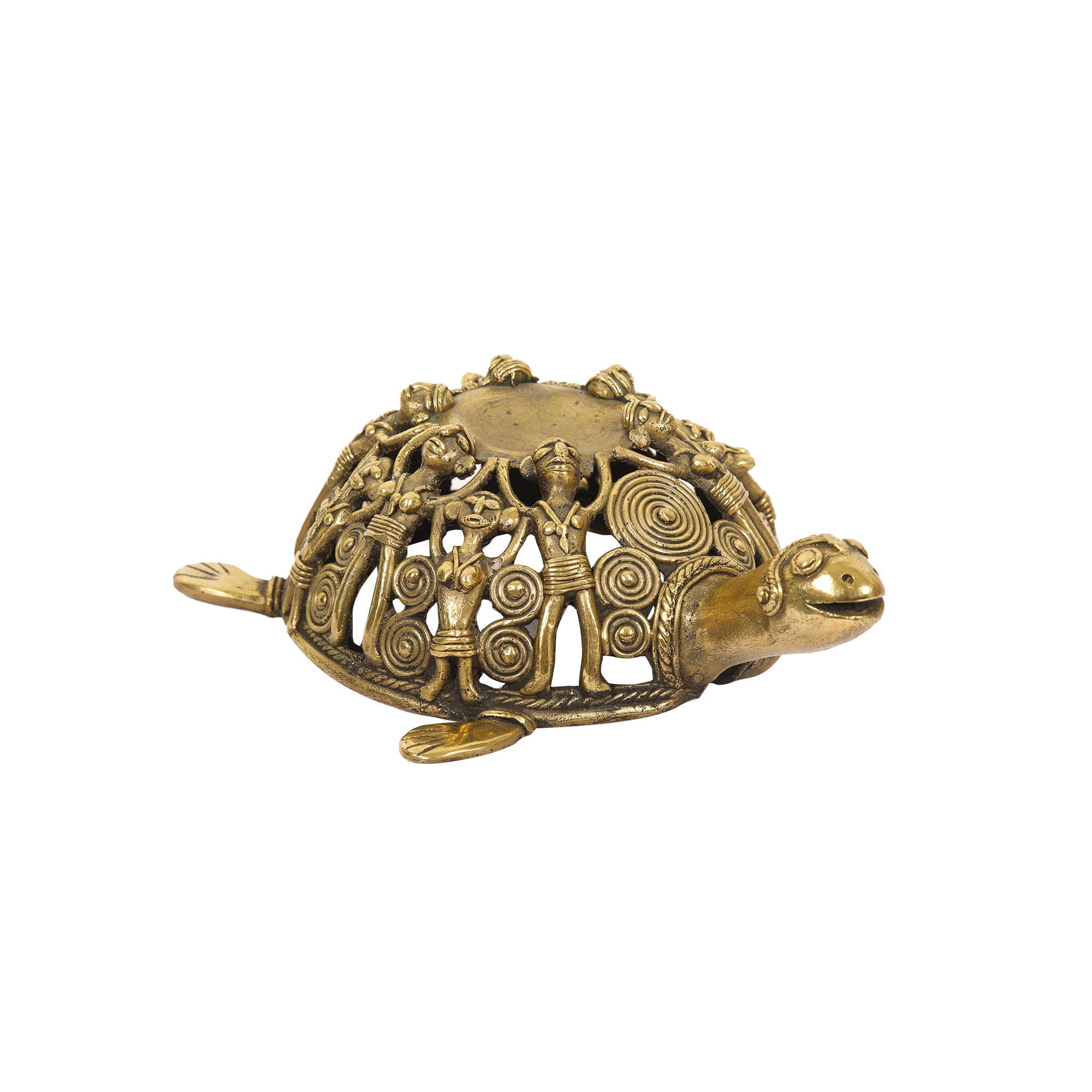 BRASS FIGURER  TORTOISE  BIG