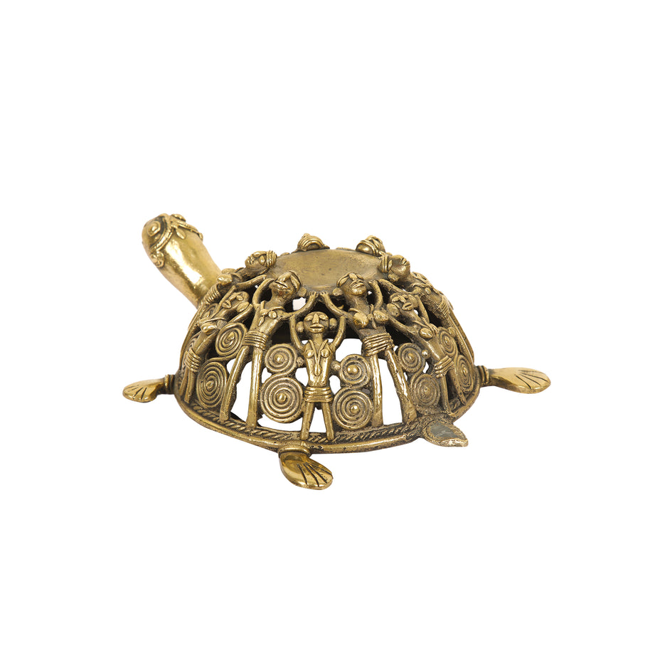 BRASS FIGURER  TORTOISE  BIG