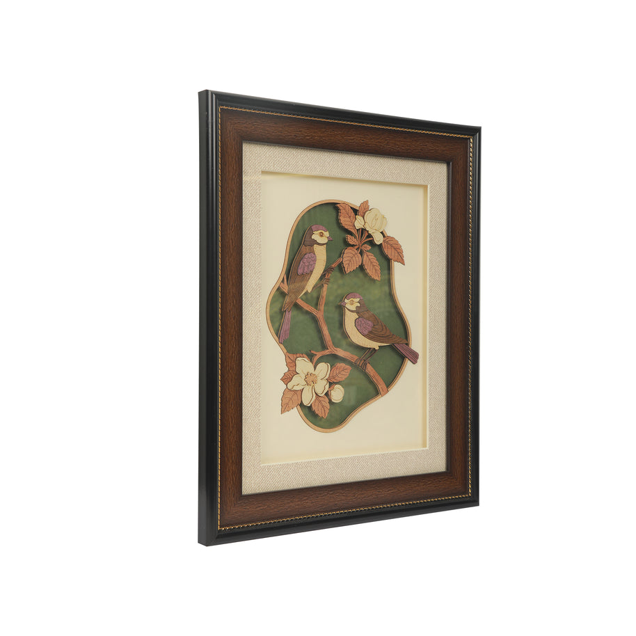 Wall Hanging 11*13 Sparrow