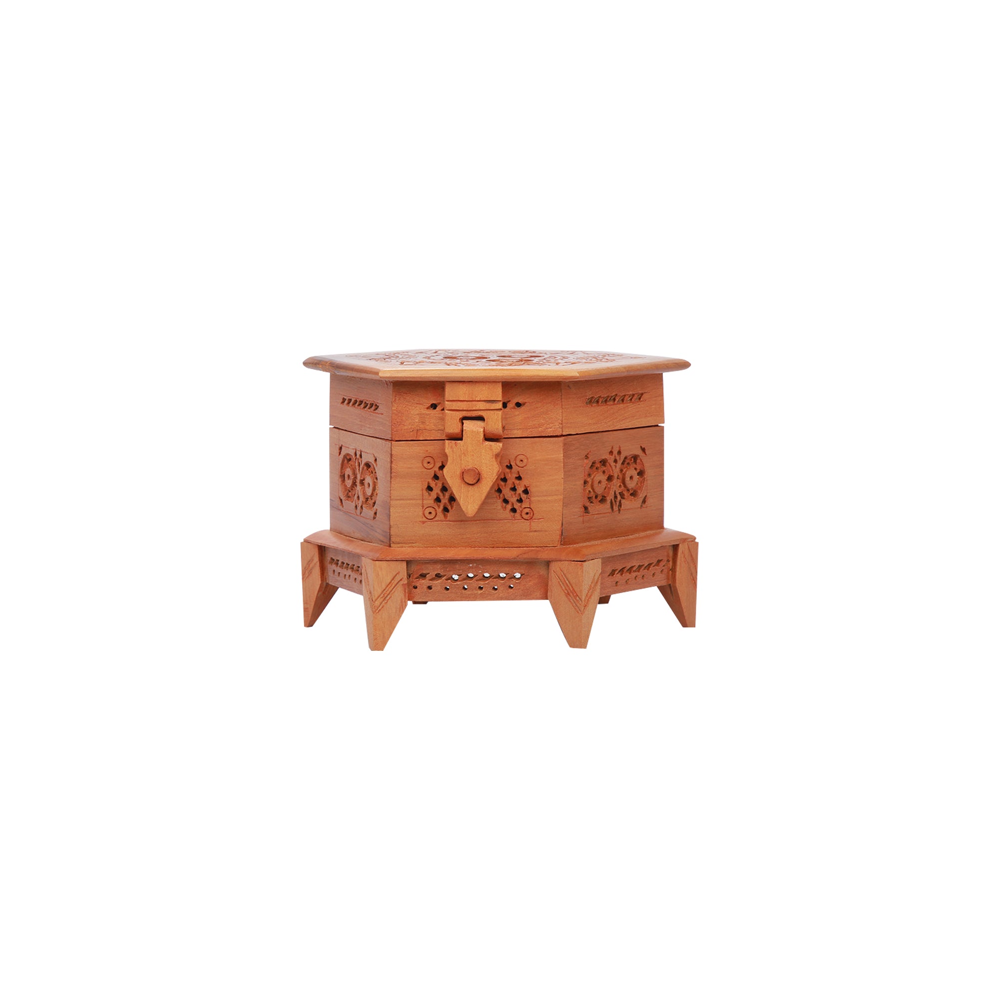 Wood Jali Box 6 Cone
