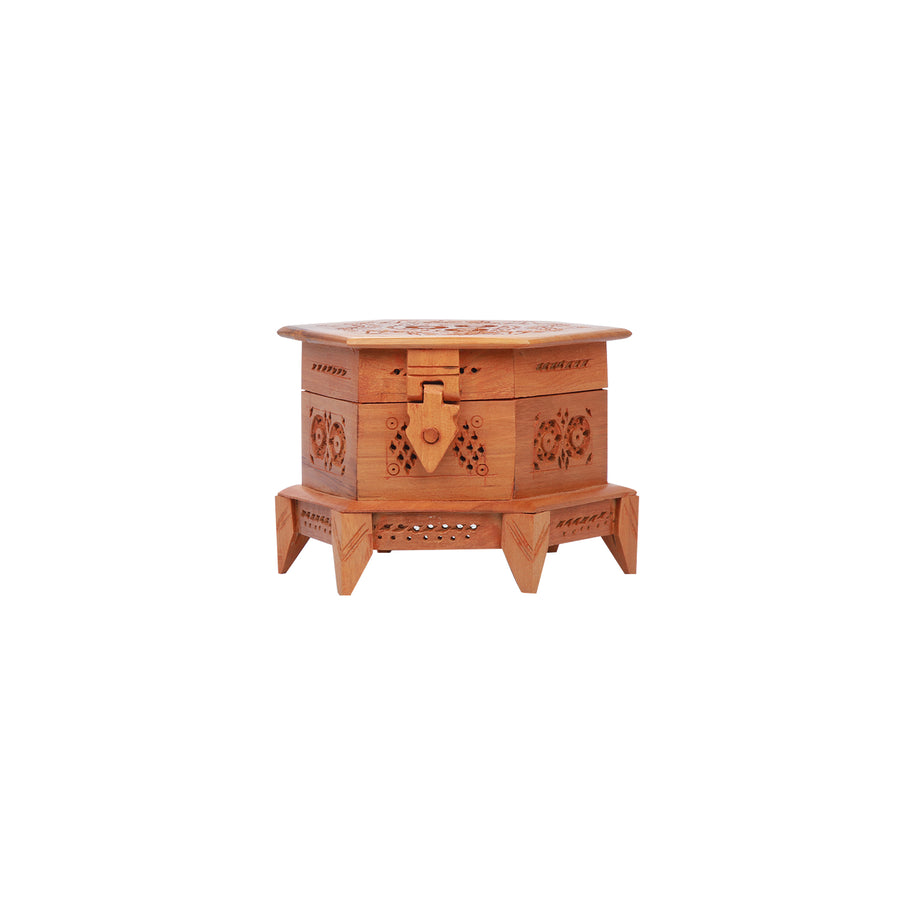 Wood Jali Box 6 Cone