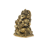 Brass Ganesha Sitting
