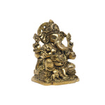 Brass Ganesha Sitting