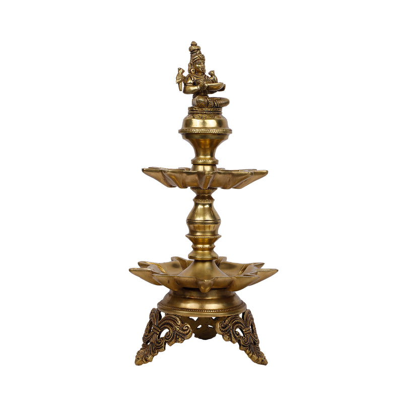 Brass Deeplady Lamp