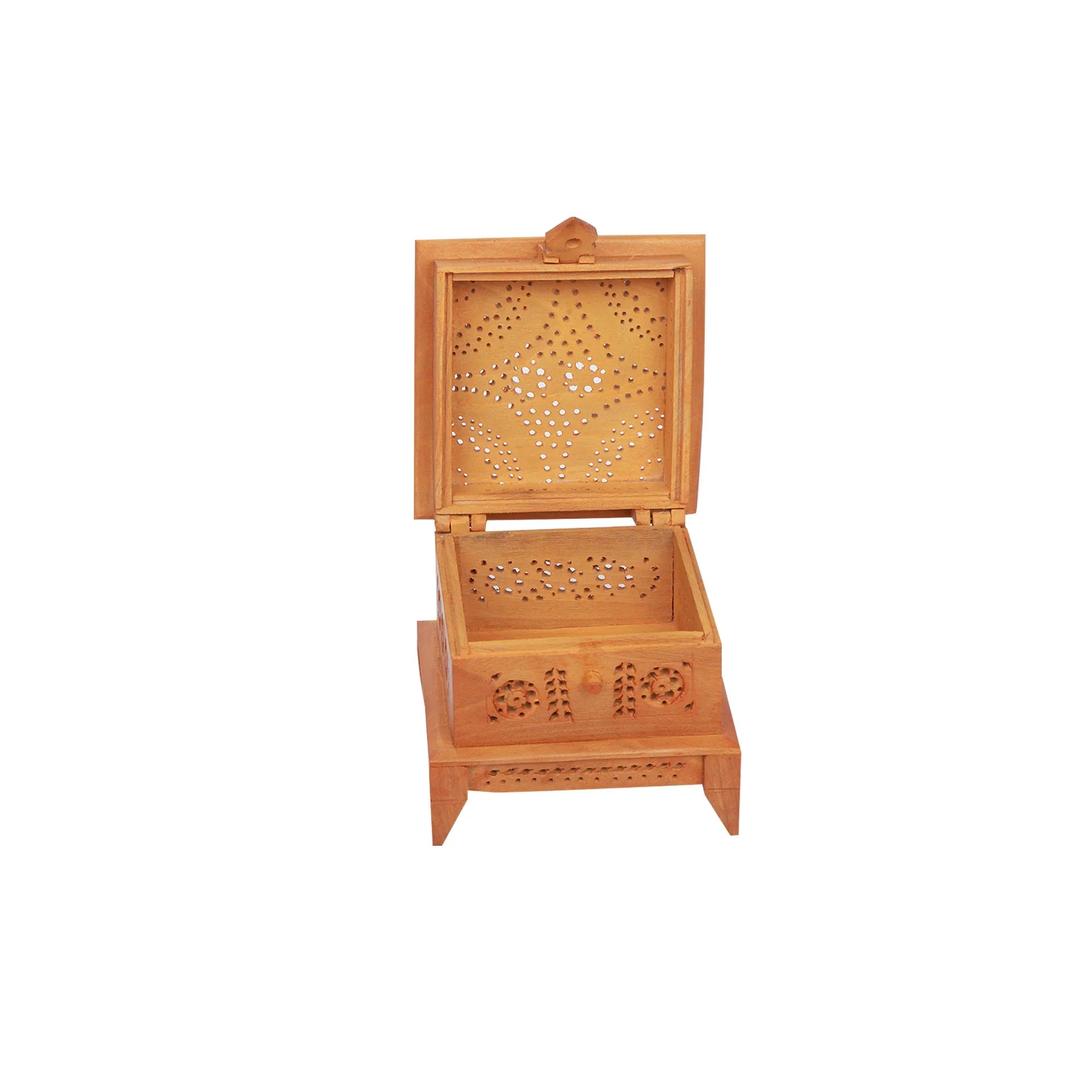 Shalki Box Wood 4x4 Jali Box – Ragaarts