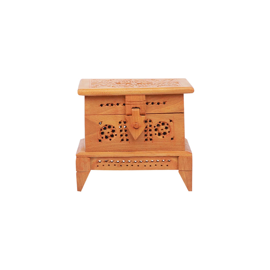 Shalki Box Wood 4x4 Jali Box – Ragaarts