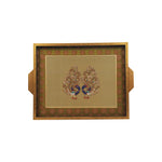 Tray With Peacock