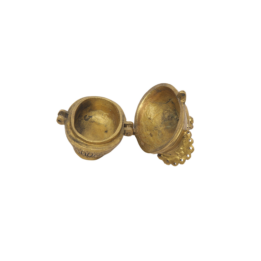 Brass Peacock Box