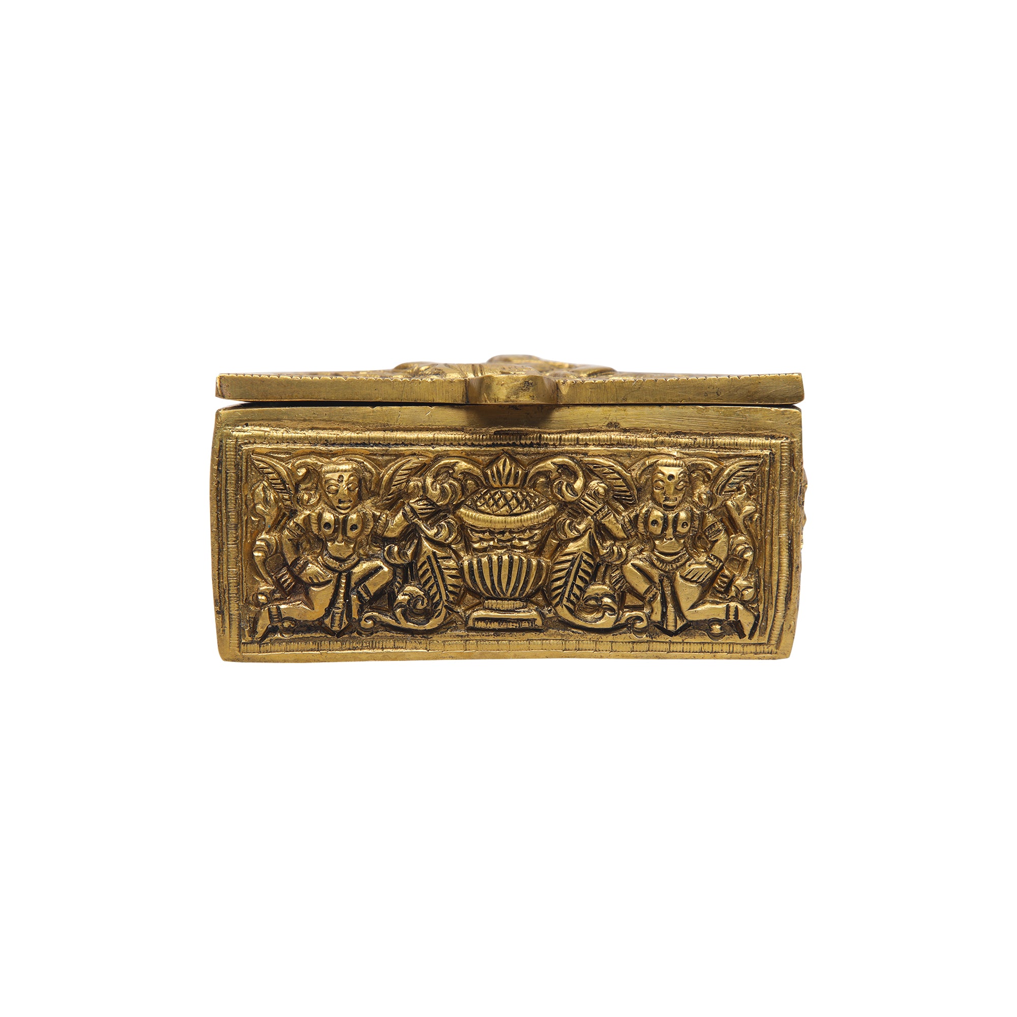 Brass Peacock Box
