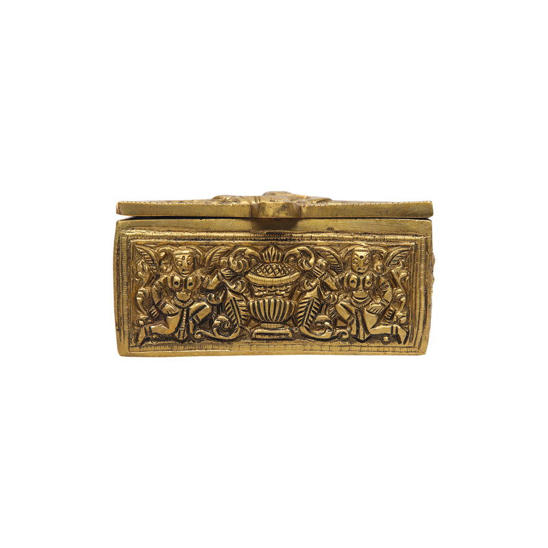 Brass Peacock Box