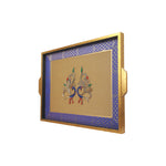 Tray With Peacock