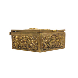 Brass Peacock Box