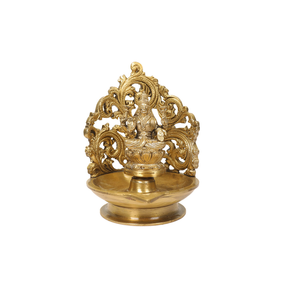 BRONZE  BALLI LAKSHMI LAMP