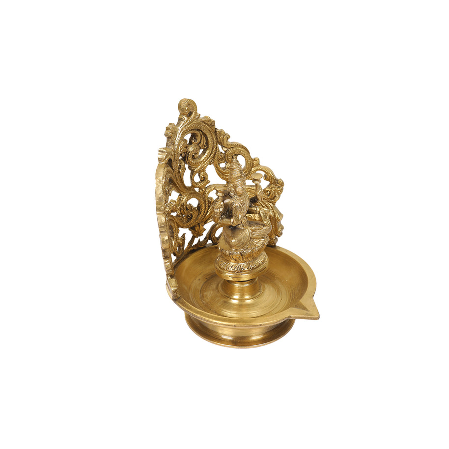 BRONZE  BALLI LAKSHMI LAMP