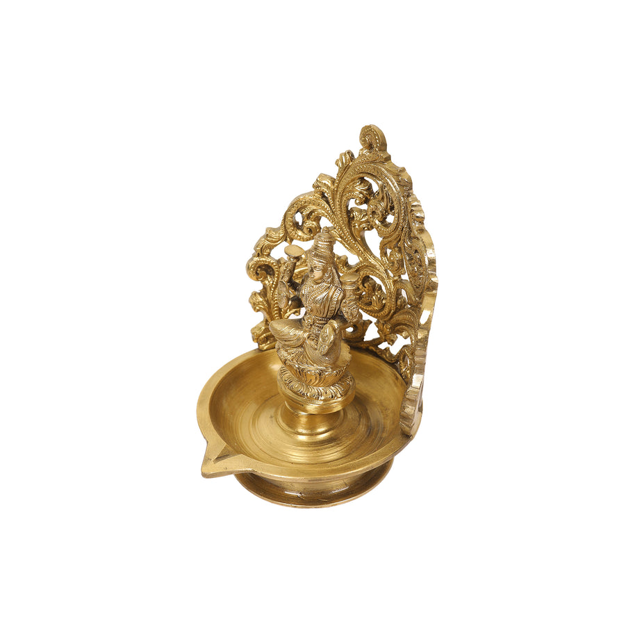 BRONZE  BALLI LAKSHMI LAMP