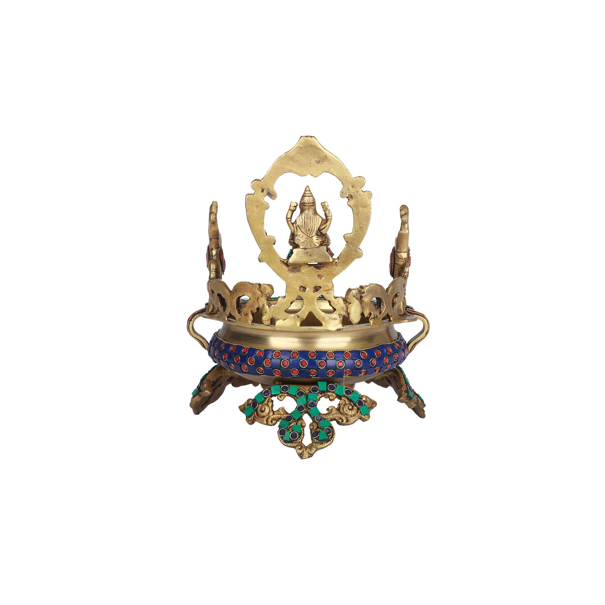 Brass  Gajalakshmi Urli