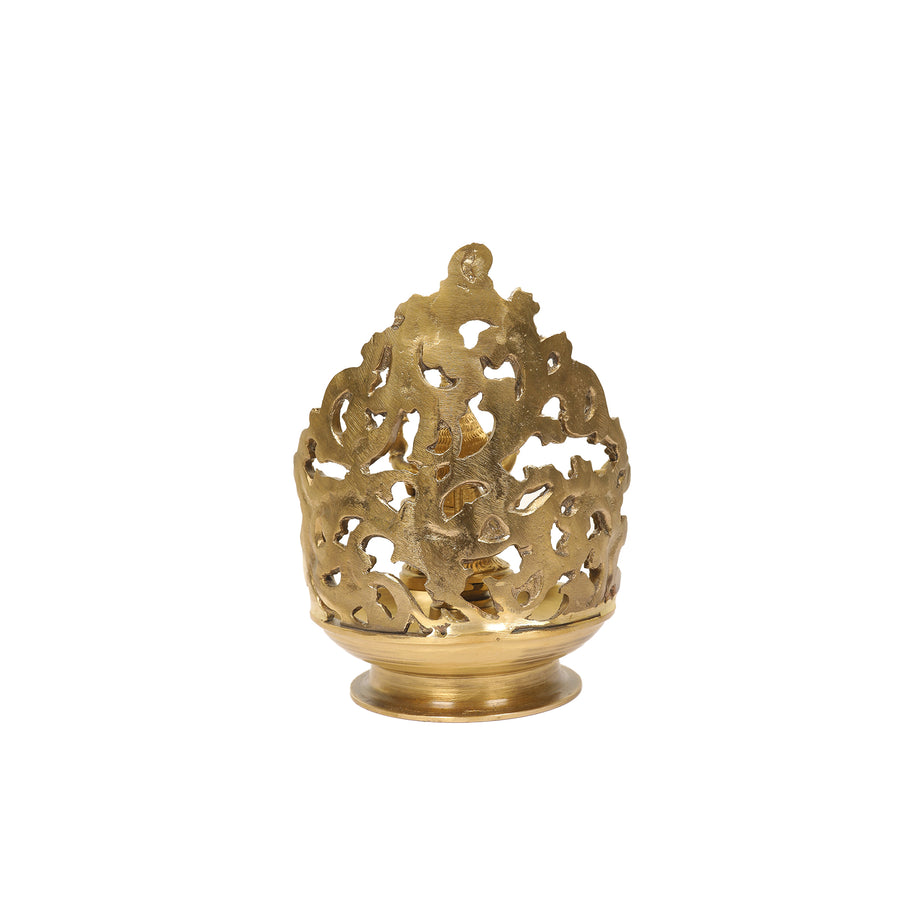 BRONZE  BALLI LAKSHMI LAMP