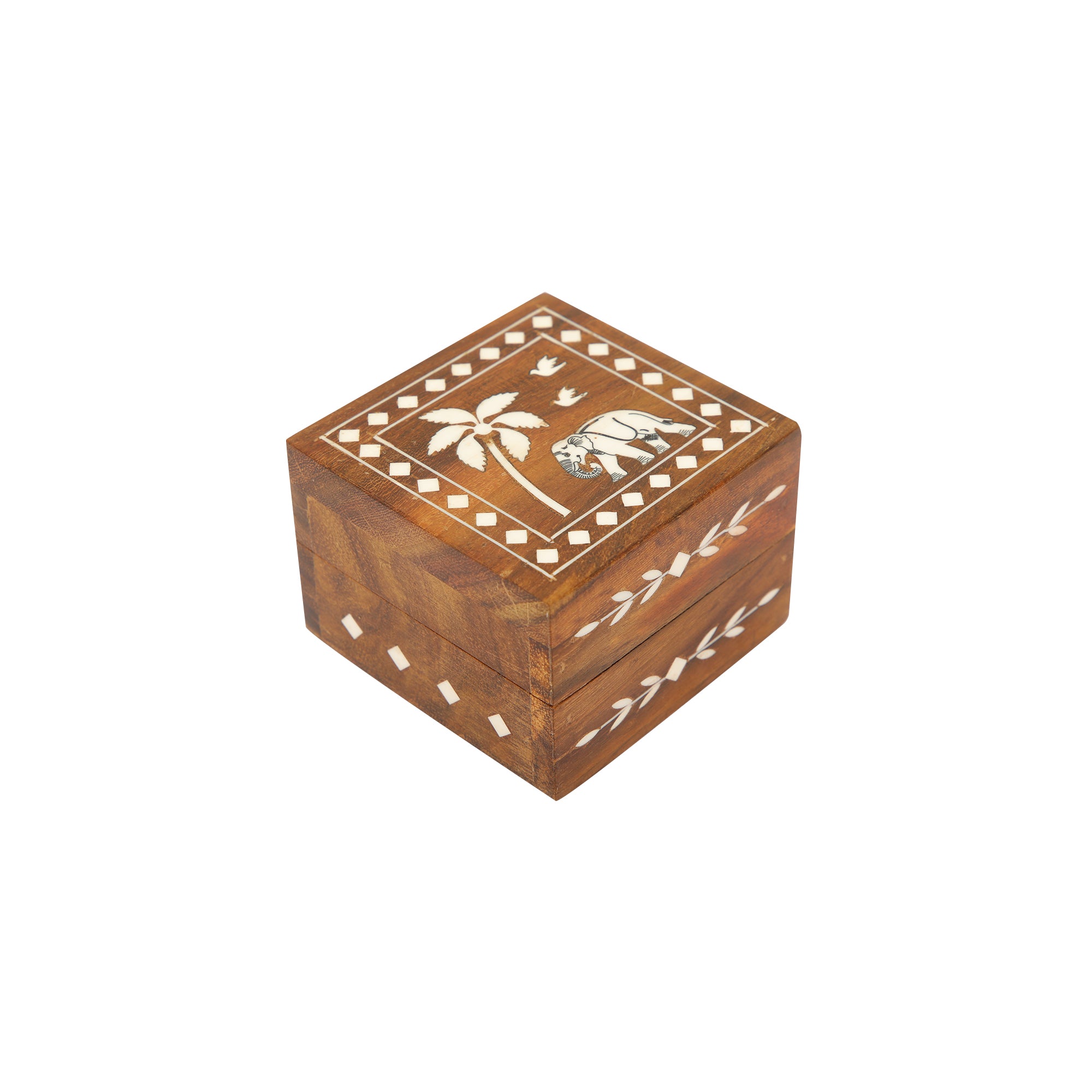 INLAY WORK ON WOODEN BOX – Ragaarts