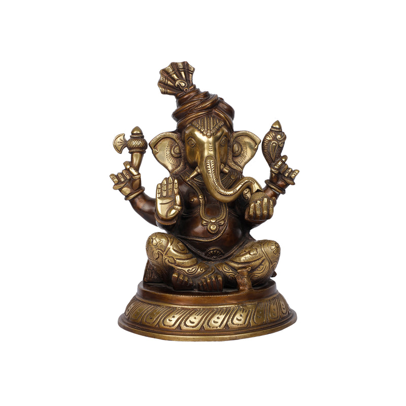Brass Ganesh Turban