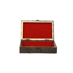 Wood 8x5 Box with Brass Sheet Onlaid