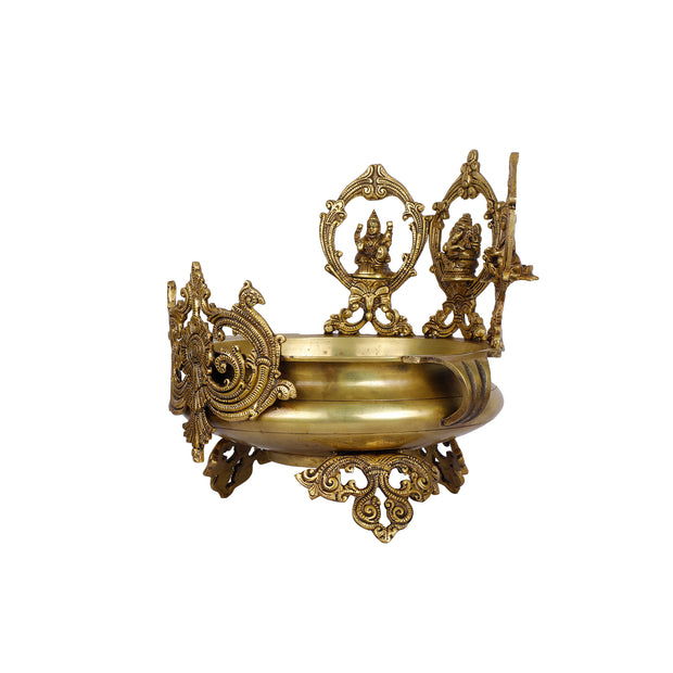 Brass Ganesha  Lakshmi  SaraSwati  Urli