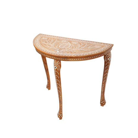 Wooden Console Table With INLAY WORK
