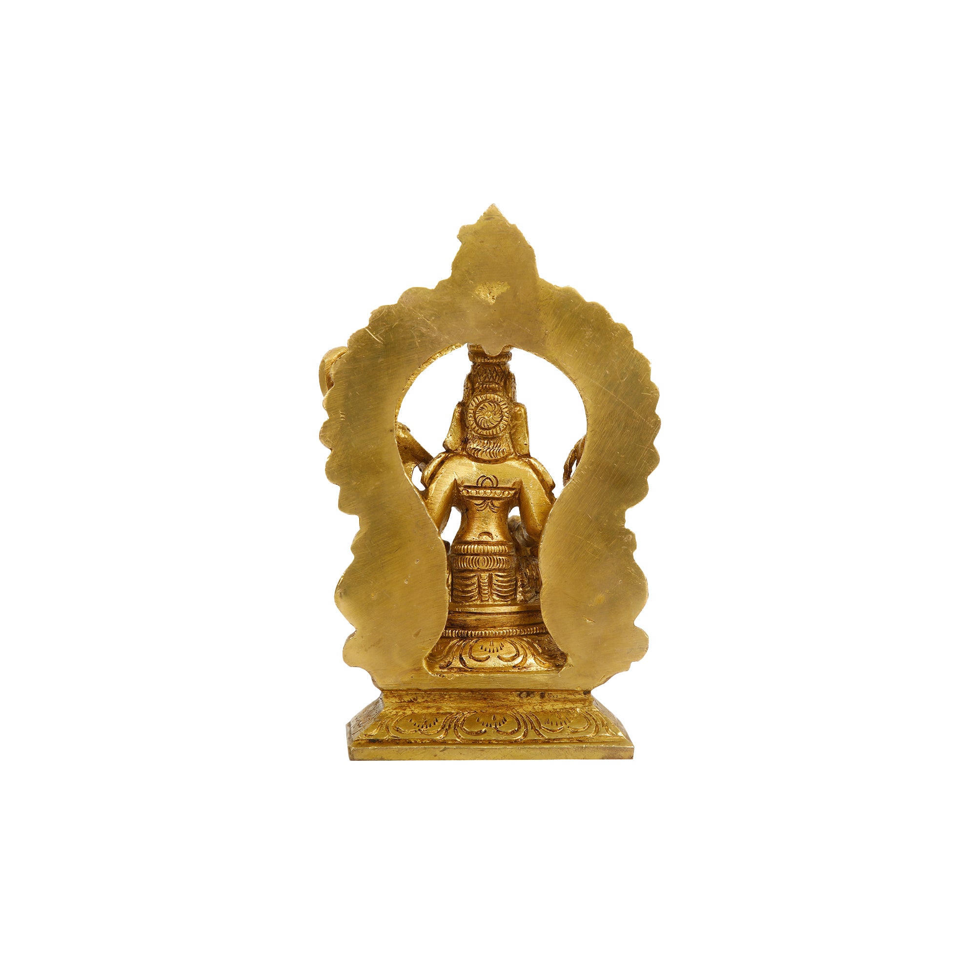 brass Saraswati Devi statue