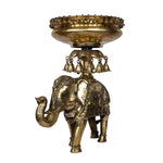 Brass  Elephant Urli