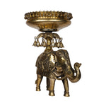 Brass  Elephant Urli