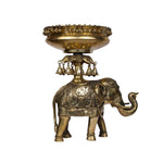 Brass  Elephant Urli