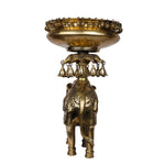 Brass  Elephant Urli