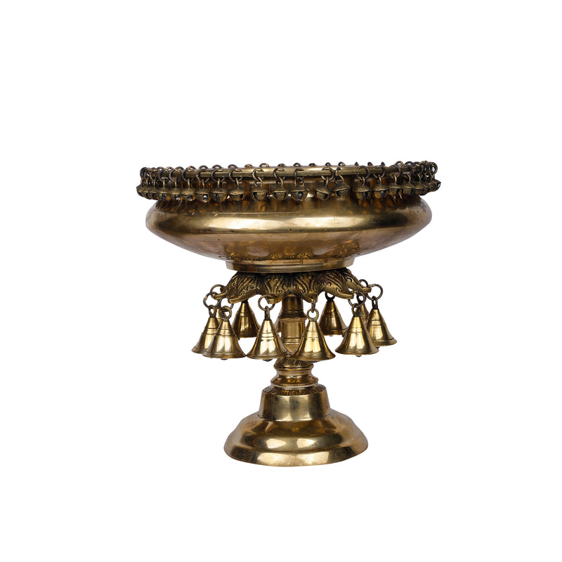 Brass  Urli Bell with Stand